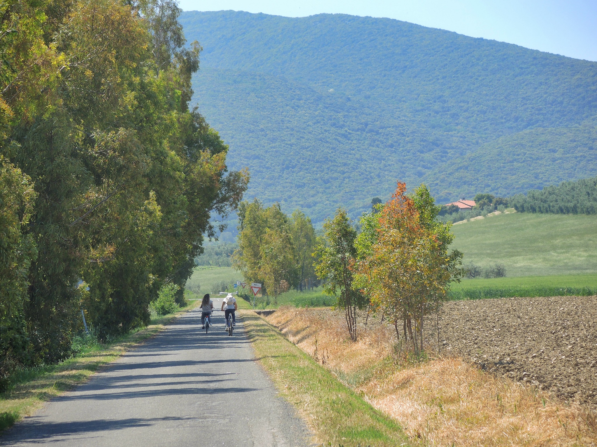 percorso A7 Uccellina bici