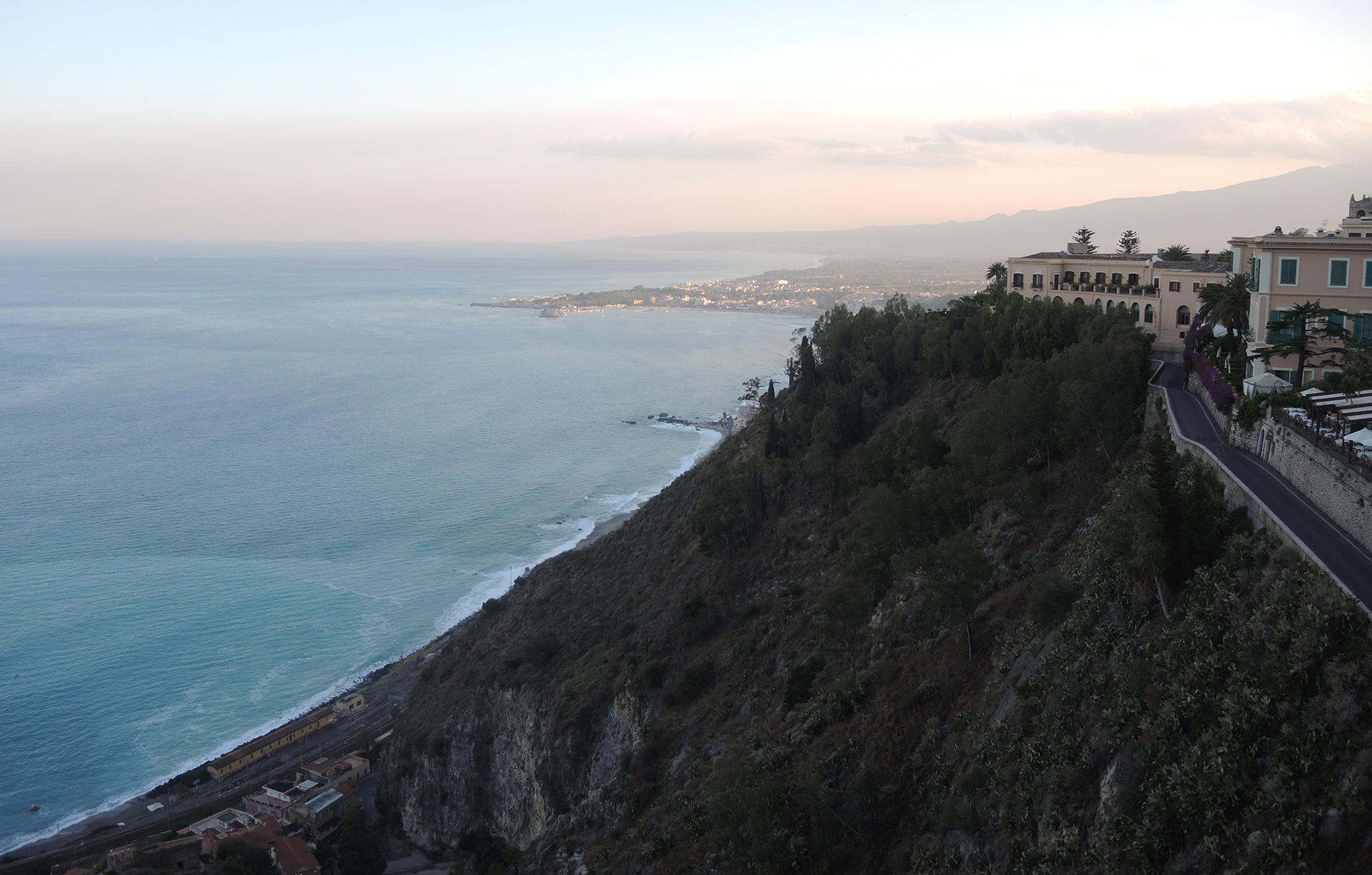 taormina view