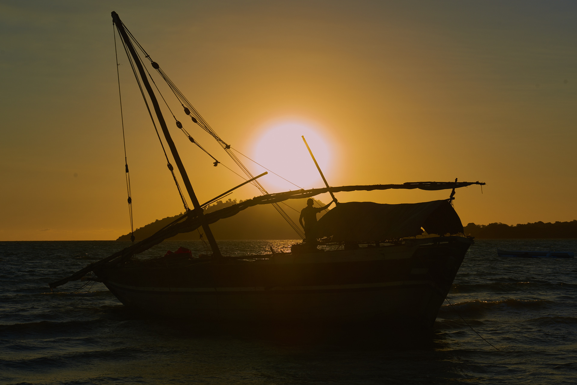 al tramonto